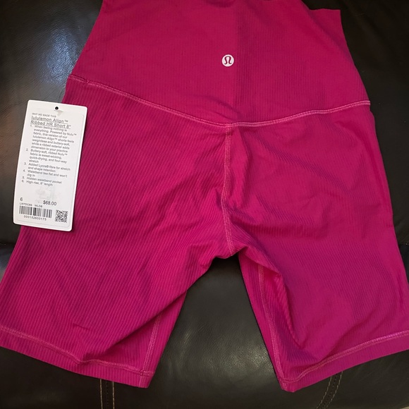 Lululemon Ribbed Align Shorts - Picture 2 of 5